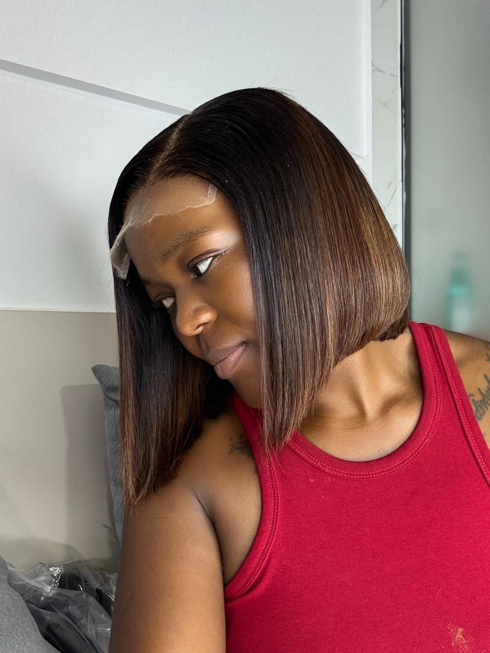 10 inch bob glueless